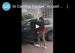 Dr Caroline Fouque : Accueil patient à l'arrivée